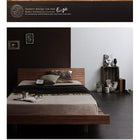 ローベッド ベッドフレームのみ セミダブル