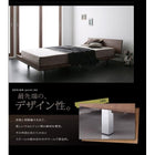 ローベッド ベッドフレームのみ セミダブル