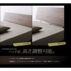 ローベッド ベッドフレームのみ セミダブル