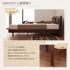 すのこベッド 国産カバーポケットコイルマットレス ダブル