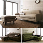 コーナーカウチソファ ミドルサイズ