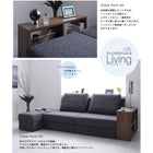 ソファベッド ソファー棚付き 多機能 リクライニング