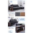 ソファベッド ソファー棚付き 多機能 リクライニング