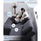 ソファベッド ソファー棚付き 多機能 リクライニング