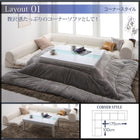 フロアソファ 3点セット 2人掛け×2+コーナー おしゃれ