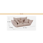 フロアソファ カウチソファ 2P