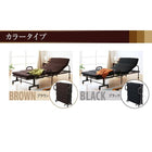 シングル 折りたたみベッド リクライニング