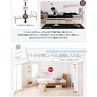 ベッドフレームのみ シングル のびのびベッド 省スペース