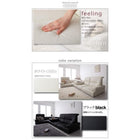 ハイバックフロアコーナーソファ 5点セット 1人掛け×4+コーナー