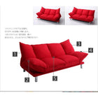 デザインマルチリクライニングソファ 3人掛け