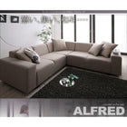 コーナーソファセット ソファ&オットマンセット 2人掛け×2+コーナー