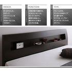 すのこベッド スタンダードボンネルコイルマットレス ダブル