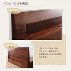 すのこベッド スタンダードポケットコイルマットレス ダブル