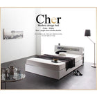 収納付きベッド スタンダードボンネルコイルマットレス ダブル