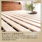 すのこベッド フランスベッド マルチラススーパースプリングマットレス ダブル