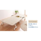 すのこベッド シングル 折りたたみ式抗菌樹脂すのこベッド