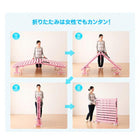 すのこベッド シングル 折りたたみ式抗菌樹脂すのこベッド