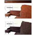 カウチソファ L字 コーナー 3人掛けソファー