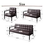 レトロソファ ソファー 木肘 1人掛け