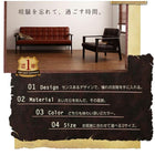 レトロソファ ソファー 木肘 1人掛け