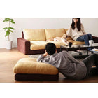 ローソファ カバーリング ソファー ソファ3点セット 肘あり 1人掛け×3