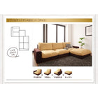 ローソファ カバーリング ソファー ソファ 左肘付き 1人掛け