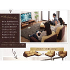 ローソファ カバーリング ソファー ソファ 左肘付き 1人掛け