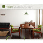 ソファ ダイニングセット 5点セット(テーブル+チェア4) W160