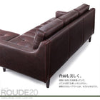 ソファー コーナーソファ L字 キルティング ミドルサイズ