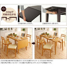 伸縮ダイニングテーブル単品 W120-165 エクステンションテーブル