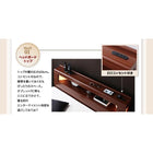 お客様組立 ガス圧式跳ね上げ収納ベッド プレミアムポケットコイルマットレス セミダブル 深さラージ