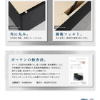 お客様組立 ガス圧式跳ね上げ収納ベッド プレミアムポケットコイルマットレス シングル 深さラージ