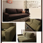 カバーリングフロアソファ ソファ&オットマンセット 2.5人掛け