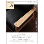 木肘ソファ 天然木 ソファー シンプル おしゃれ 3人掛け