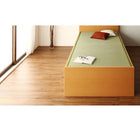 畳チェストベッド シングル コンセント付き 中国産畳 ベッドガード付き