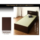 畳チェストベッド セミダブル コンセント付き 国産畳 ベッドガード付き