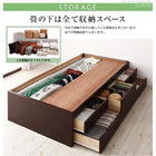 畳チェストベッド シングル 中国産畳 ベッドガード付き