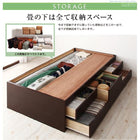 組立設置付 シンプルモダン畳チェストベッド 中国産畳 ベッドガードなし シングル