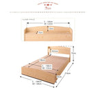 カントリーデザイン 収納ベッド プレミアムボンネルコイルマットレス セミダブル