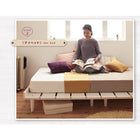 ベッド 北欧デザイン マットレス無し ベッドフレームのみ シングル