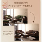 ソファ2点セット 1人掛け+3人掛け アバカシリーズ