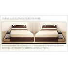 ベッド 収納 セミダブル プレミアムポケットコイルマットレス付き