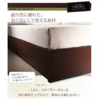 ベッド 収納 セミダブル プレミアムポケットコイルマットレス付き