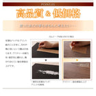 大型フロアベッド 分割・シンプル マットレス無し ベッドフレームのみ キング(SS+S)