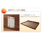 大型フロアベッド 分割・シンプル プレミアムボンネルコイル ワイドK240(SD×2)