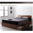 ベッドフレームのみ ベッド 収納 シングル