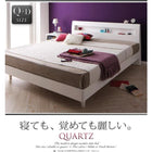 すのこベッド クイーン(Q×1) スタンダードポケットコイルマットレス付き