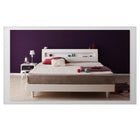 すのこベッド クイーン(Q×1) プレミアムポケットコイルマットレス付き