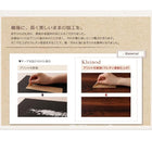 すのこベッド ダブル プレミアムポケットコイルマットレス付き