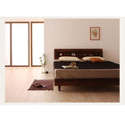 すのこベッド クイーン(Q×1) 国産カバーポケットコイルマットレス付き